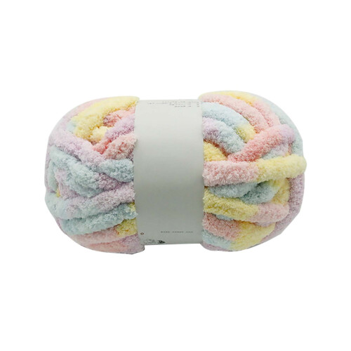 Chenille yarn super bulky soft polyester 28 yards
