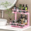 Under Sink Organizer Adjustable 2-Tier Pull-Out Drawers 2 6