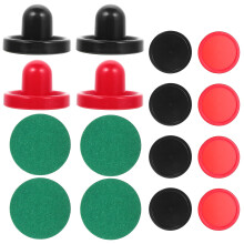 Air Hockey Pushers and Pucks Set Indoor Game Parts