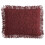 TiaGOC Burgundy Chenille Bedspread with Standard Sham 1
