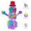 Christmas snowman ornament LED light-up USB powered 6