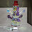 Christmas snowman ornament LED light-up USB powered 7
