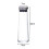 Glass water pitcher for hot or cold drinks 1L 6