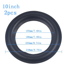 Foam Speaker Edge Rings for Woofer Repair 4 5 6.5 8 10 inch