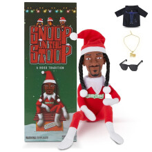 Snoop Dogg Christmas Elf Doll 12-inch Stuffed Toy