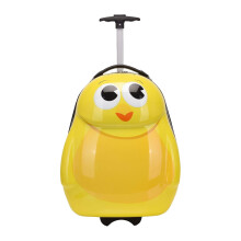 Kids Foldable Trolley Suitcase 16 Inch with Wheels