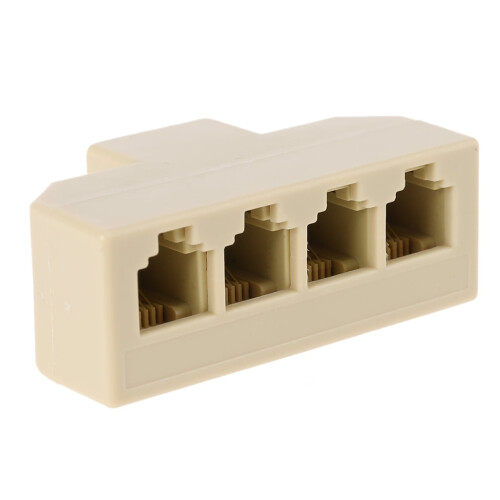 Phone Line Splitter RJ11 1 to 4 Way