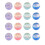 Rubber Bouncy Balls Sparkle Star Sky 25pcs 1