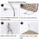 Hermit Crab Climbing Toy Natural Seagrass Net Mat 2-Pack 8