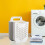 Wall-Mounted Folding Laundry Hamper Medium 6