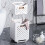 Foldable laundry basket with wheels 2-layer large capacity 4