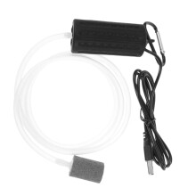 Silent USB Air Stone Aerator for Aquarium and Hydroponics