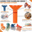 Warkul coin sorter tubes color-coded funnel shape 4 pcs 5
