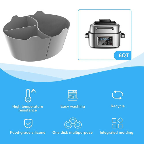 TITOUMI silicone slow cooker liners 3-pack 2