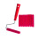 Paint roller brush 6 inch with metal pole 5
