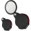 Pocket Magnifier 10x Foldable with Rotating Case 2pcs 1