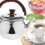 Stainless Steel Portable Tea Kettle 1L 6