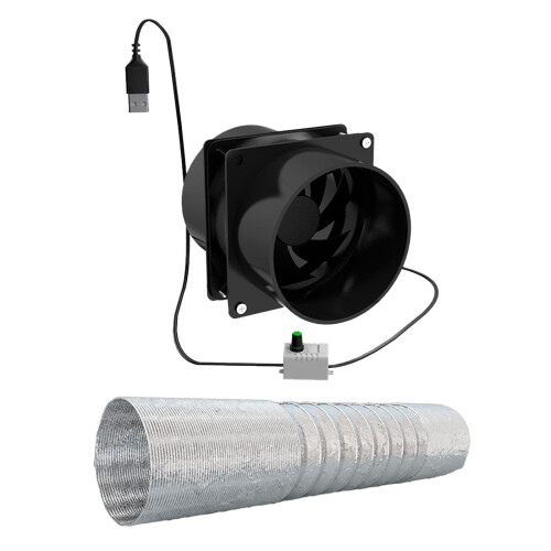 Portable Exhaust Fan for Window Garage Kitchen Office 2