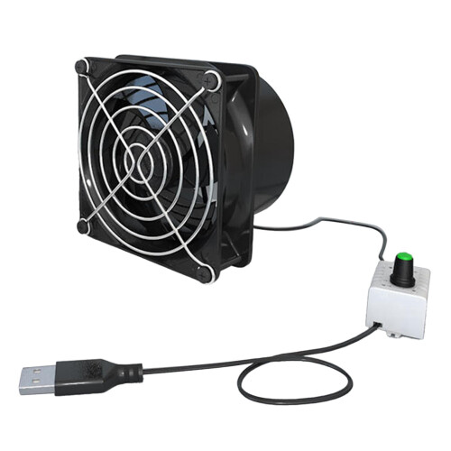 Exhaust Fan High-Speed Portable Ventilator for Window 2