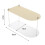 Bathroom countertop organizer white 2-layer 8
