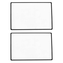 Reading Support Sheet Magnifier 3-Zoom Black 2X