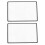 Reading Support Sheet Magnifier 3-Zoom Black 2X 1