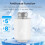 Tuya Wireless ZigBee Temperature Control Valve Radiator Actuator Intelligent TRV Temperature Control Valve 4 Pack 8