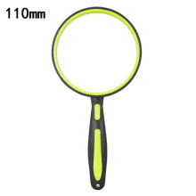 Green portable magnifying glass 110mm lens