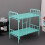 Miniature bunk beds dollhouse toy blue dormitory model 3