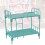 Miniature bunk beds dollhouse toy blue dormitory model 4