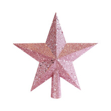 Décoration de sapin de Noël étoile pailletée TEVEQ - 15 cm