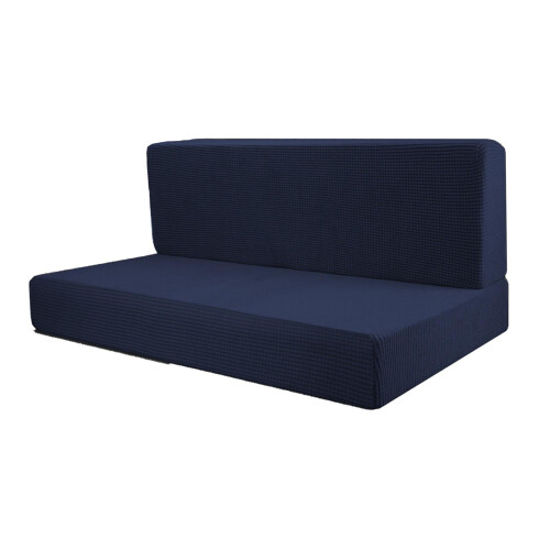 Tnarru RV seat covers blue elastic 4-piece set 1