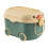 Cartoon Rolling Storage Box with Lid and Handles, Green 4