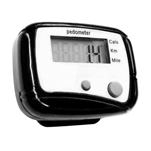 Pedometer for Walking Clip-on Step Counter Black 2