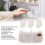 Refrigerator Door Organizer Set Mesh Hanging Bag 3 pcs 6