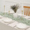 Washranp cheesecloth tablecloth rustic boho 35x71 inch 4