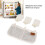 Refrigerator Door Organizer Set Mesh Hanging Bag 3 pcs 3