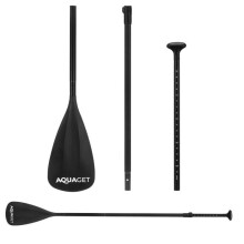 Aquaget Pagaia SUP 2 em 1 – pagaia dobrável para prancha SUP, caiaque e pontão, 3 partes, altura ajustável