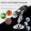 Portable Electron Microscope 1600X with 8 LED Lights 5
