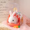 Rabbit Plush Pet for 18 Inch Dolls Play Set 2