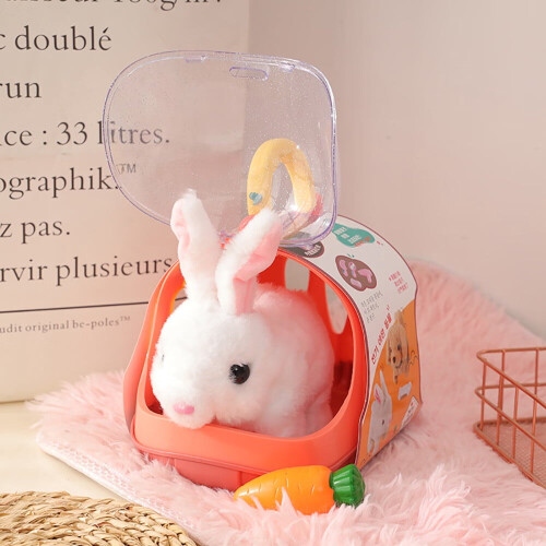 Rabbit Plush Pet for 18 Inch Dolls Play Set 1