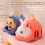 Rabbit Plush Pet for 18 Inch Dolls Play Set 3