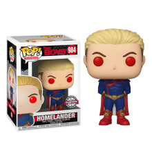 Funkoa The Boys #984Homelander Red eyes Φιγούρες δράσης βινυλίου, συλλεκτικά στολίδια με πλαστικό