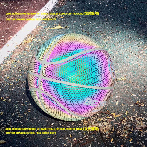 Glow-in-the-Dark Basketball Reflective 7 1