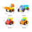Friction-Powered Construction Vehicle Toy Set for Toddlers 7