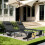Foldable chaise lounge chair blue 5-position adjustable 2