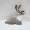 Christmas reindeer figurine plastic mini deer decoration 7