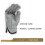 TiaGOC Cowhide Leather Work Gloves 12 Pairs 2