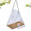 TITOUMI window bird feeder with suction cup, triangle clear 8