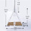 TITOUMI window bird feeder with suction cup, triangle clear 7